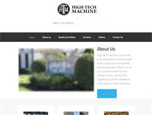 Tablet Screenshot of hightechmach.com